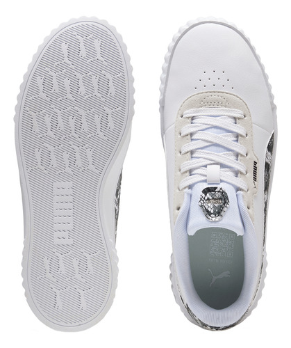 Tenis Puma Casual Carina 3.0 Snake Chic Mujer 400723 01 B...