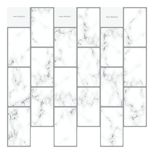 Pegatinas Para Azulejos Subway Tile Backsplash