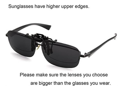Lentes De Gafas De Sol Polarizadas Con Clip Punasi Para Ante