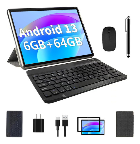 Tablet 10 PuLG 6 Gb Ram 64/512 Rom Teclado+mouse+funda+lapiz