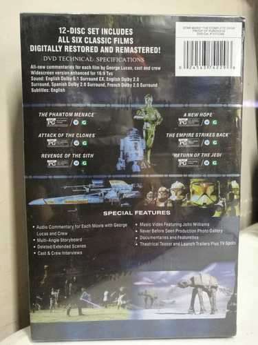 Imagen 2 de 2 de Coleccion Pelicula Guerra De Las Galaxias Star Wars Asch