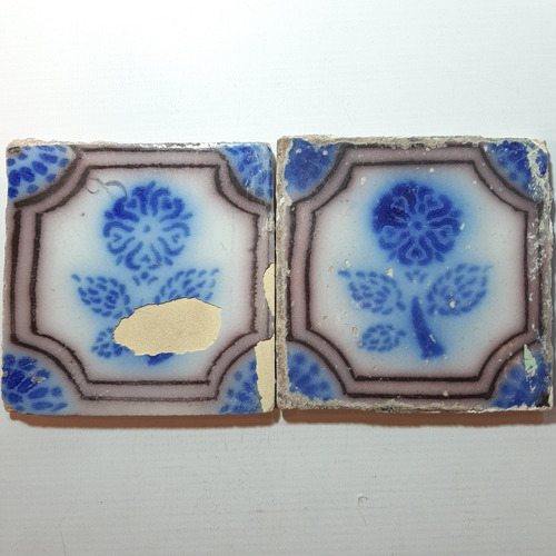 Imagen 8 de 8 de Antiguo Azulejo Pas De Calais N°82 7650