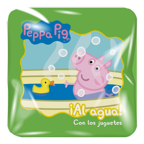 Al Agua Con Los  Juguetes - Peppa Pig - Libro Sumergible, De El Gato De Hojalata. Editorial Guadal, Tapa Blanda En Español, 2023