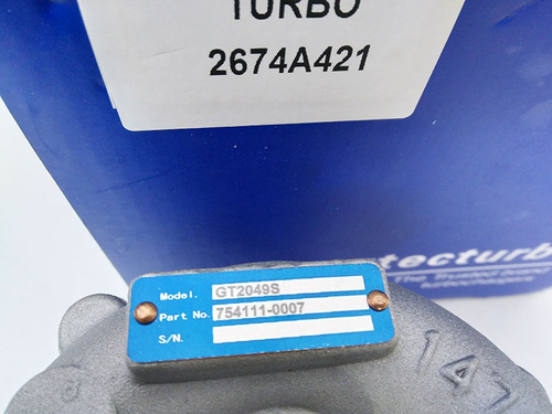 Turbo De Perkins 1103a 3.3 Lts / 4.0 Lts (gt2049s)