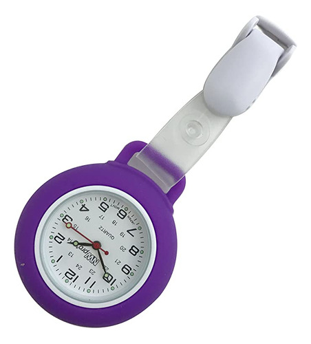 Nw-pro Reloj De Enfermera - Silicona Con Clip (control De