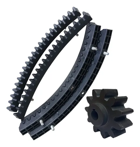 Kit Cremallera Plastica Y Piñón Mezcladora Bauker 210 Lts