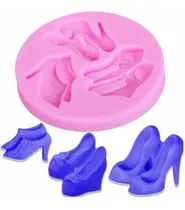 Comprar Molde Silicona Zapatos Botas Fondant Chocolate Repostería