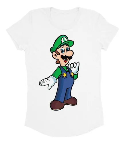 Playera Blusa Luigi Mario Nintendo Cuotas sin inter s