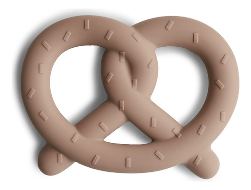 Juguete Mordedor De Silicona Para Bebés Pretzel