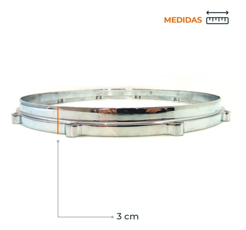 Aro De Tom 14 Polegadas Premier 10 Furos Bateria 0114ba
