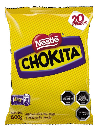 Galletas Nestle - Chokita (bolsa De 20 Unidades)