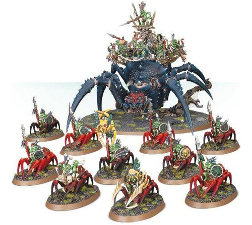 Warhammer Aos Gloomspite Gitz Spiderfang Grots Venom Clan