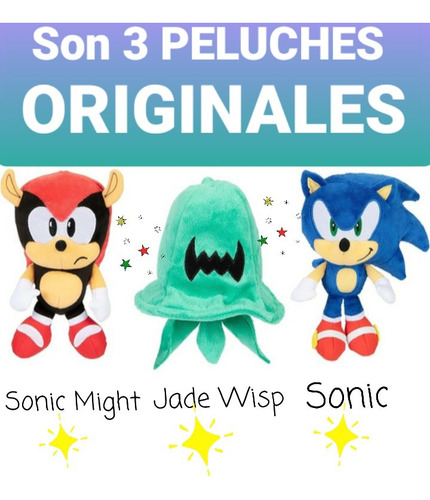 Peluche Sonic The Hedgehog