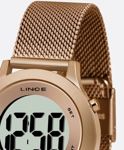 Imagem 2 de 9 de Relógio Feminino Digital Lince Sdph113l Bxrx