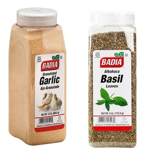 Badia Ajo Granulado Y Albahaca - g a $29