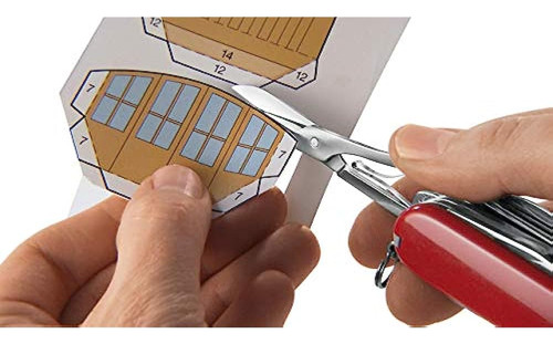 Navaja De Bolsillo Victorinox Huntsman Wood Swiss Army, Medi
