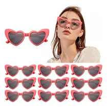 Comprar 10pz Gafas De Sol Corazón Accesorios Moda Niñas Mujer Lentes