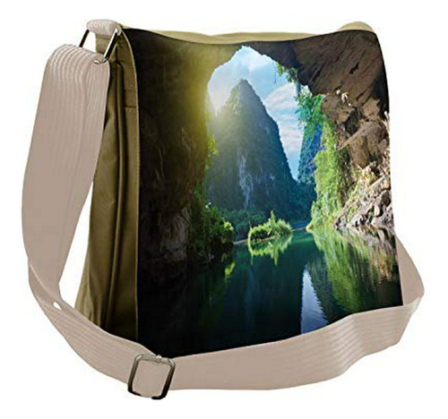 Bolso De Mensajero - Ambesonne - Bolso Bandolera Unisex, Dis