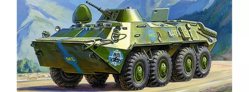 Vehiculo Btr-70 Escala 1:35 Zvezda 3556