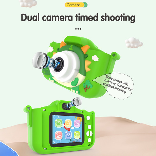 Regalo Para Niñas Y Niños, Cámara Digital Para Niños 1080p,