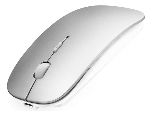 Mouse Para Laptop/iPad/iPhone/mac Ae Wish Plateado