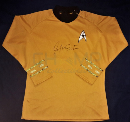 Traje Firmado William Shatner Capt. Kirk Star Trek Autografo