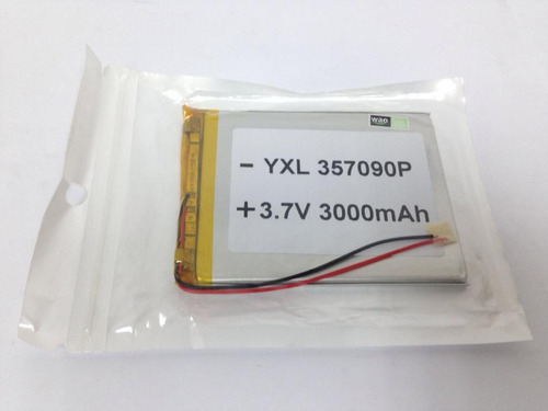 Imagen 4 de 5 de Bateria Tablet China 3.7v 3000mah 9,3x7x0,3cm Videoking8