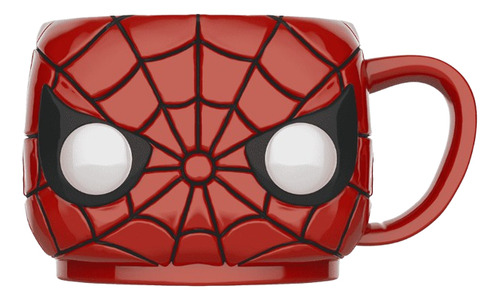 Canecas Funko Pop Marvel Red Spiderman Cup 473 ml (16 onças) Cor vermelha