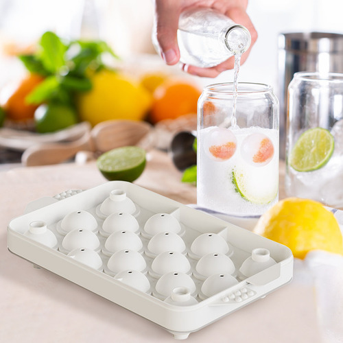 Molde Esférico Para Hielo De Whisky Para Cócteles, Grande, F