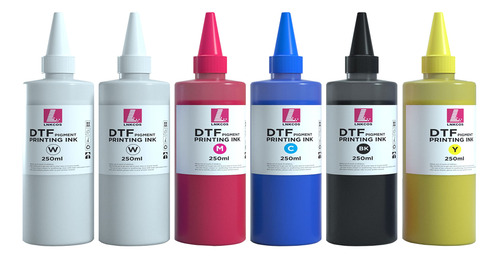 Lnkcos 6  250 Ml De Recarga De Tinta Dtf Para La Impresin De