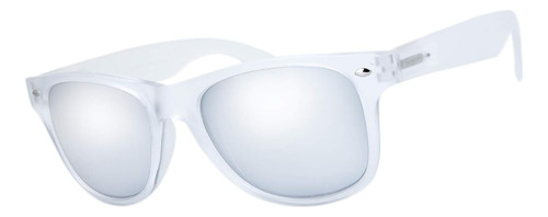 The Fresh Matte Frosted Frame Reflectante Color Espejo Lente