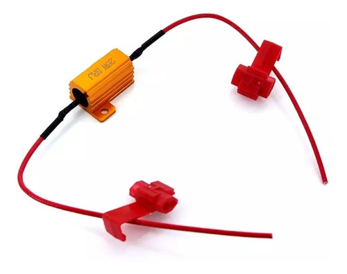 Imagen 2 de 7 de Resistencias Para Ampolletas Led- 2 Unidades - 25w