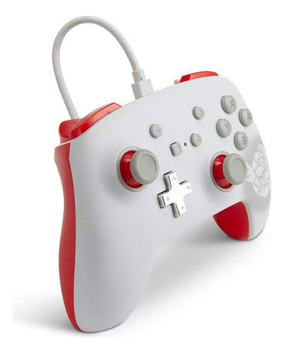 Control Para Nintendo Switch Powera Mario White Blanco