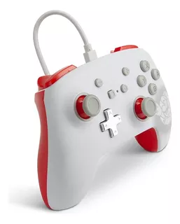 Control Alámbrico Super Mario Blanco - Nintendo Switch