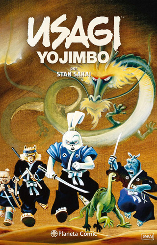 Usagi Yojimbo Integral Fantagraphics nº 01/02, de Sakai, Stan. Serie Cómics Editorial Comics Mexico, tapa blanda en español, 2021