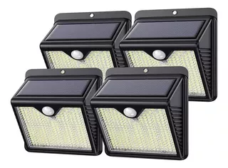 Lámparas Led Para Exterior Luminaria Lámpara Solar De Jardín Paquete 4 Piezas 315 Leds Cada Una Marca Dosyu Color De Las Luces Blanco Frío