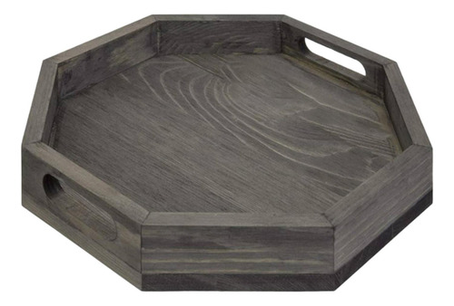 Bandeja Para Servir, Tabla De Quesos, Madera Vintage, 12
