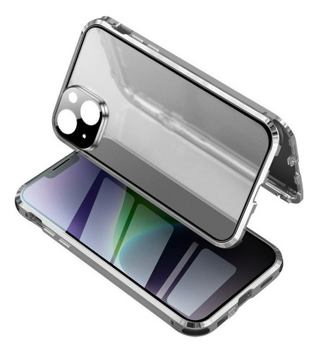 Funda De Cristal De Doble Cara Para iPhone 14 Pro Max