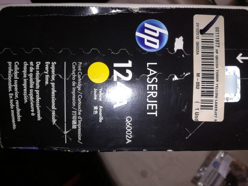 Toner Hp Original Q6000a 124a Amarillo