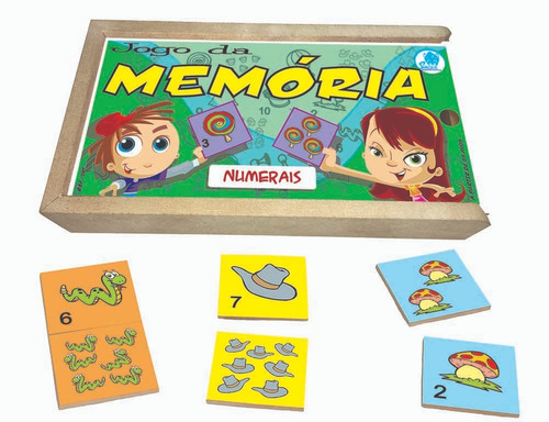 Jogos Da Memória Infantil Numerais E Letras E Figuras