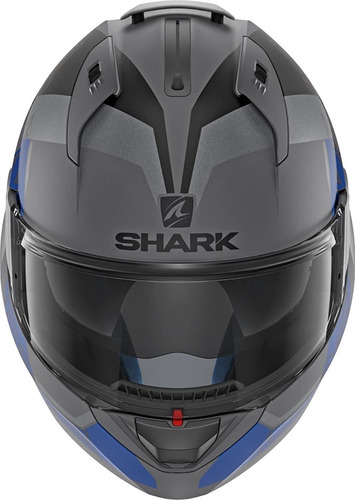 Casco Shark Evo One 2 Slasher Rebatible Completo Moto Delta