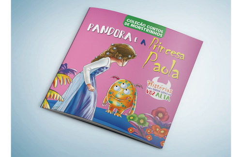 Contos De Monstrinhos - Pandora E A Princesa Paola: Não Aplica, De On Line Editora. Possui, Vol. Na. Editorial On Line Editora, Capa Mole, Edição 3 Em Português, 2024