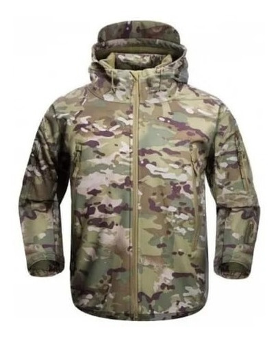 Chaqueta Softshell Tactica Militar Impermeable