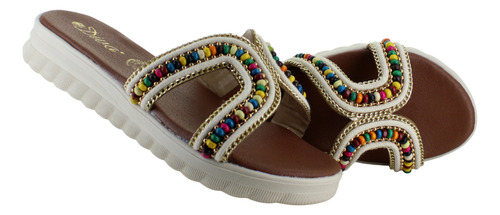 Diva Sandalia Sueco Slide Moda Casual Elegante Mujer 93235