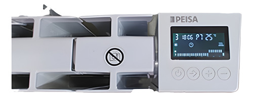 Radiador Electrico Peisa Broen E 1000w Blanco 5 Elementos