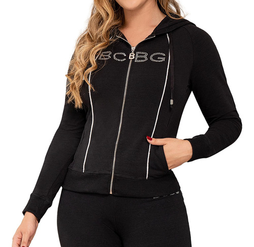 Chaqueta Jessica Negro Para Mujer Croydon