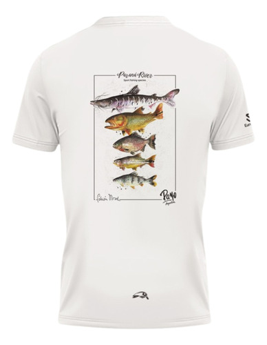 Remera De Pesca Urbana Multiespecie Proteccion Uv Payo