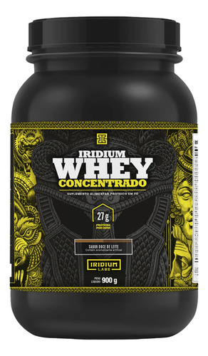 Iridium Whey Concentrado (900g) Doce De Leite Iridium Labs