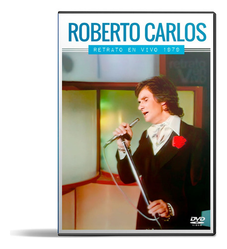 Dvd Roberto Carlos Retrato En Vivo 1979
