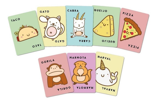 Jogo de mesa Taco gato cabra queijo pizza PaperGames